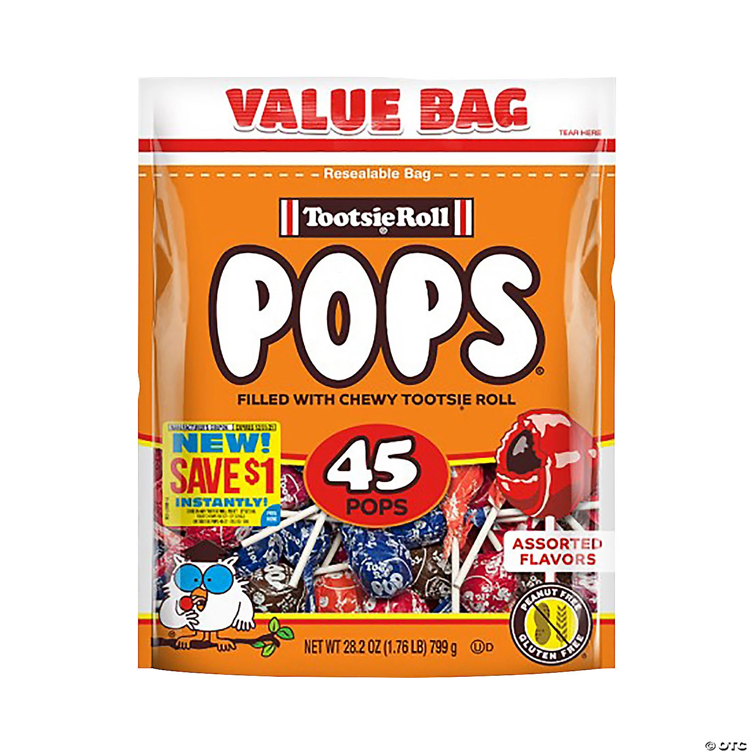 Tootsie Roll Pops® - 45 Pc. 3 Tootsie Roll Pops® - 45 Pc.