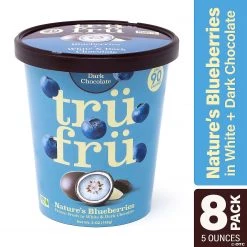 Tru Fru Blueberries in White & Dark Chocolate (5 oz, 8 Pack)