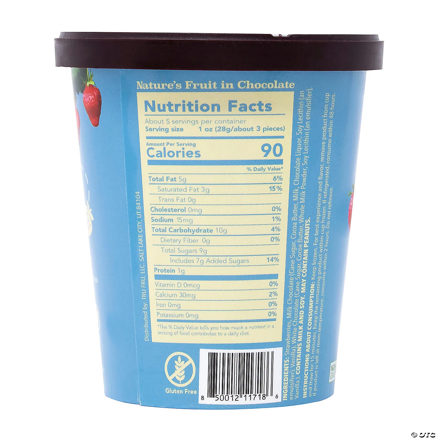 Tru Fru Strawberries in White & Milk Chocolate (5 oz, 8 Pack) 5 Tru Fru Strawberries in White & Milk Chocolate (5 oz, 8 Pack) - Image 3