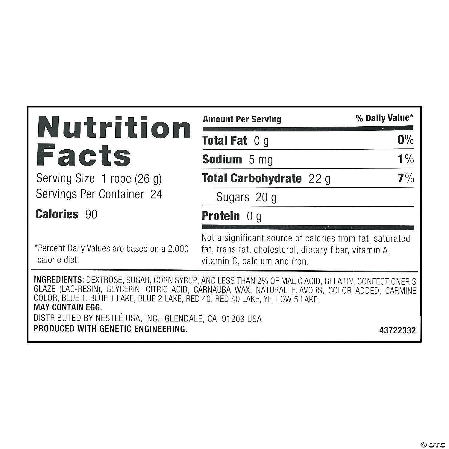 Very Berry Nerds® Ropes - 24 Pc. 5 Very Berry Nerds® Ropes - 24 Pc. - Image 3