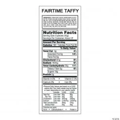 Salt Water Taffy - 193 Pc. 7 Salt Water Taffy - 193 Pc. -Candy&Snacks Official Shop yellow salt water taffy candy 193 pc 13608215 a05 1