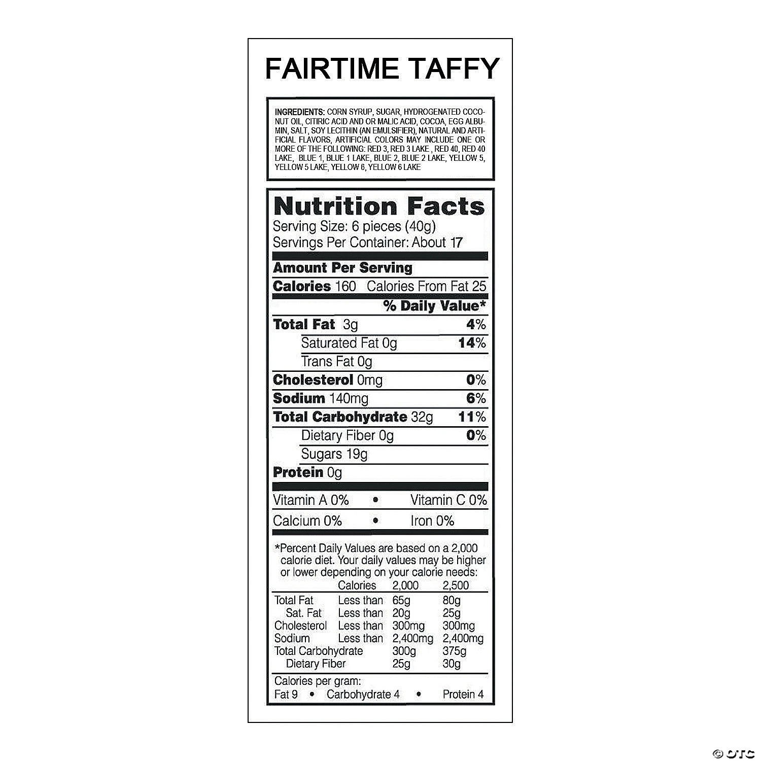 Salt Water Taffy - 193 Pc. 5 Salt Water Taffy - 193 Pc. - Image 3